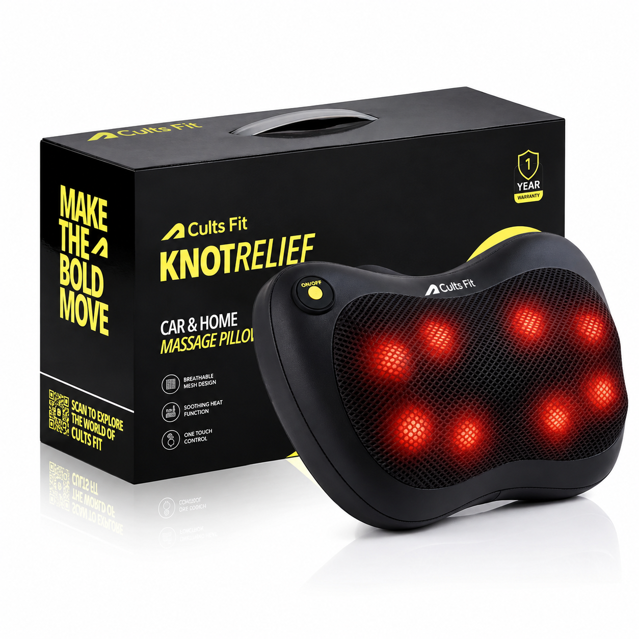 Cults Fit KnotRelief™ Shiatsu Back Massager